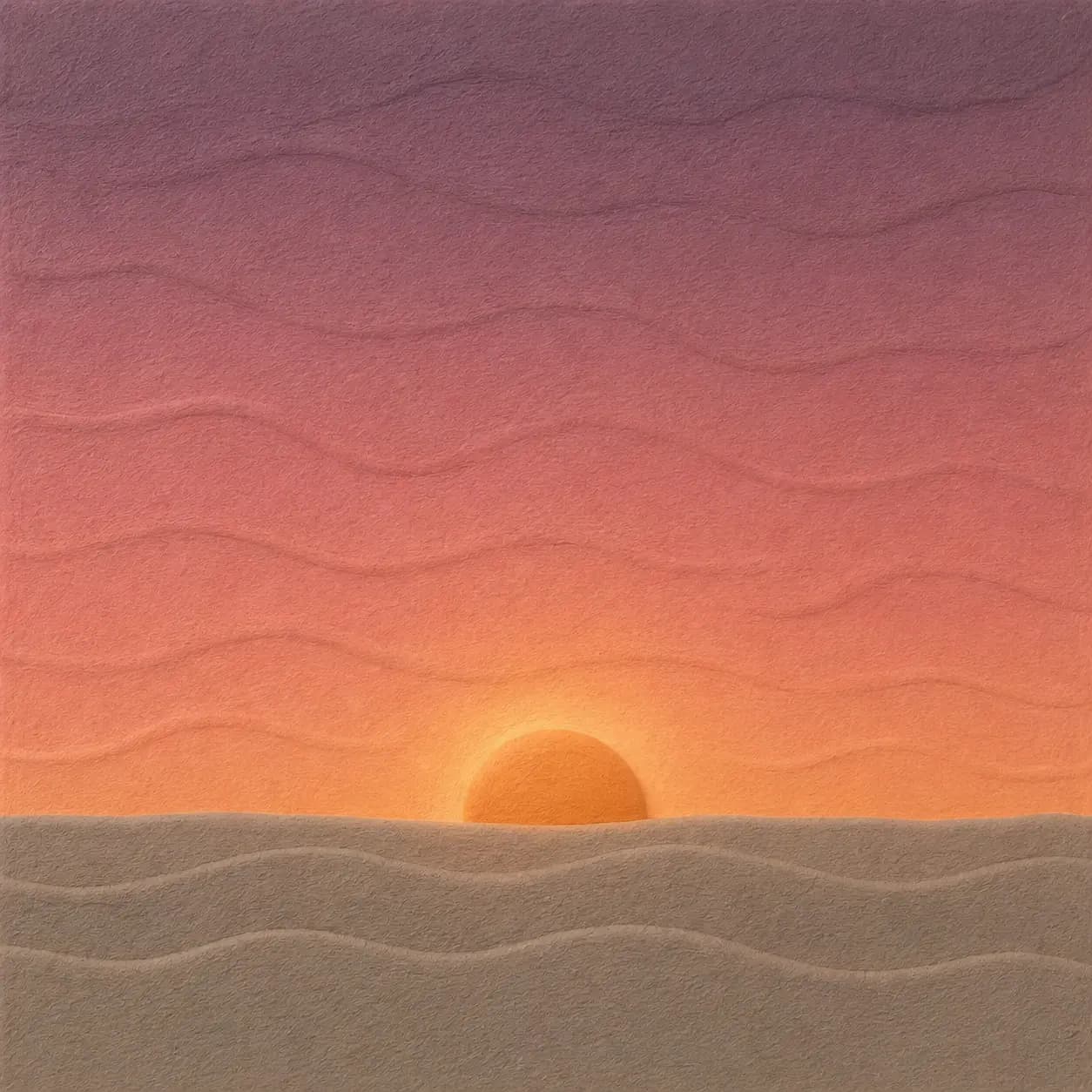 夕暮れ